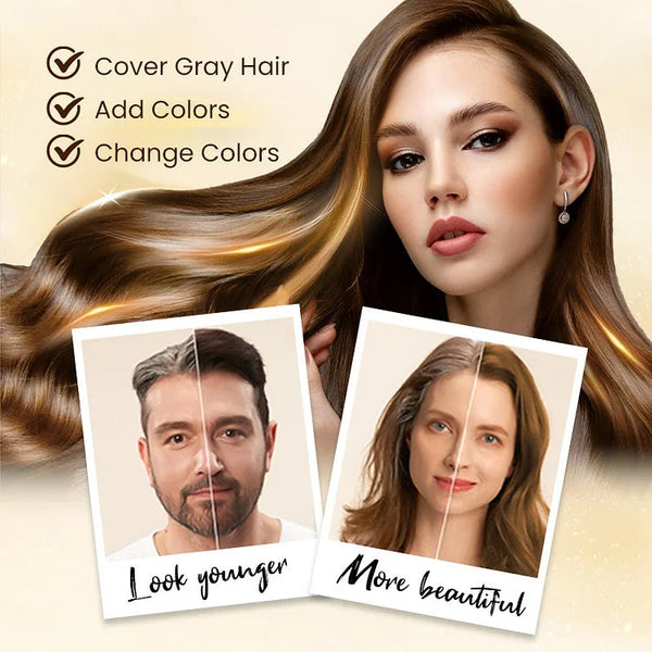 Plant-Based Hair Dye Shampoo – 100 ML Buy 1 Get 1 Free