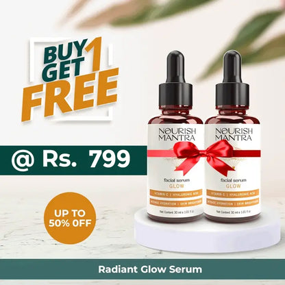 Radiant Glow Face Serum Buy 1 Get 1 Free ⭐⭐⭐⭐⭐(4.9/5) (10000+ Verified Reviews)